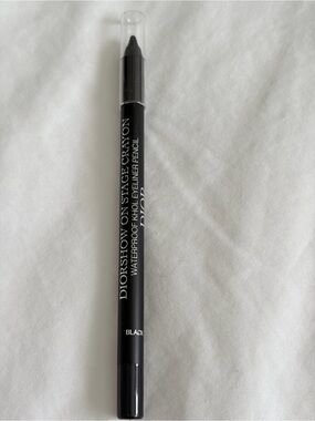 Dior Black Diorshow On Stage Waterproof Khol Eyeliner Pencil new